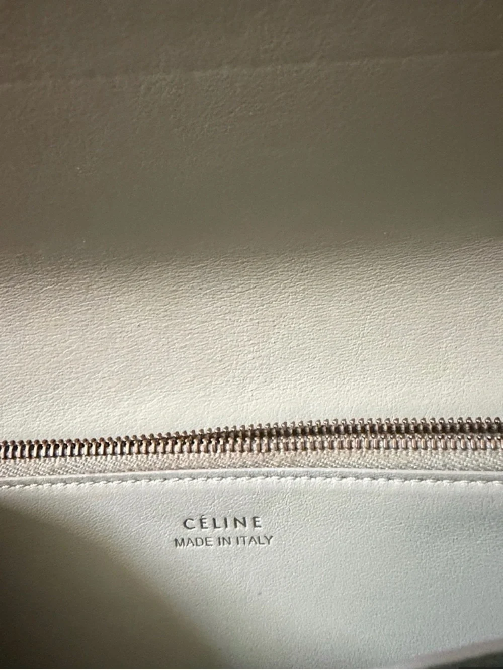 Celine Green Leather Long Wallet/Authentic +COA